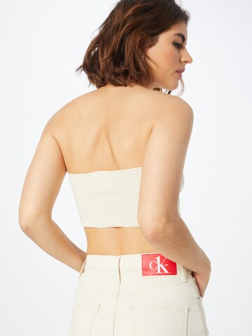 Calvin Klein Jeans Top – žlutá