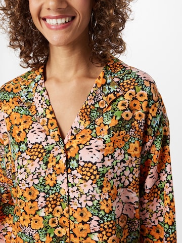 Monki Bluse i blandingsfarvet