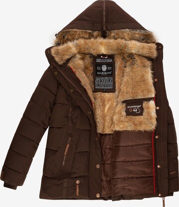 MARIKOO Winter jacket 'Nekoo' in Brown