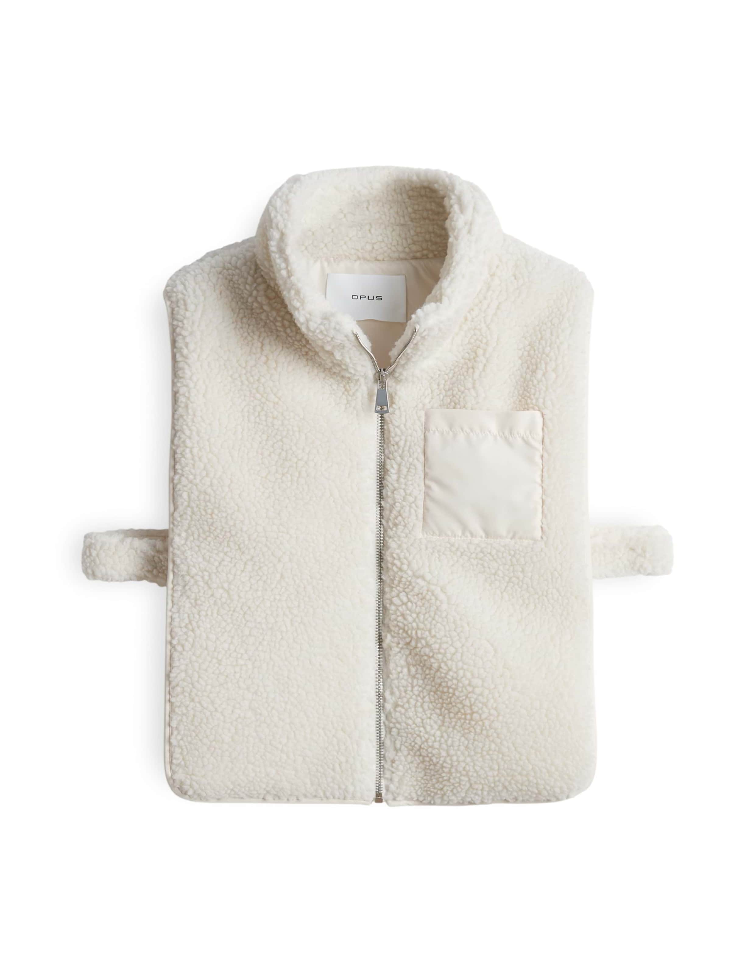 OPUS Vest 'Atuba' in Beige: front