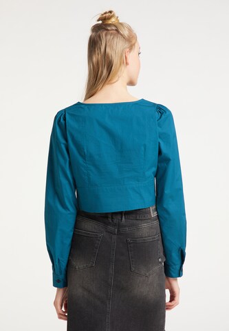 Petrol Industries Bluse in Blau