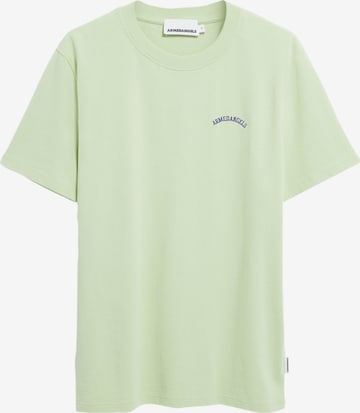 ARMEDANGELS T-Shirt MAARKOS ARMEDANGELS in Grün: Vorderseite