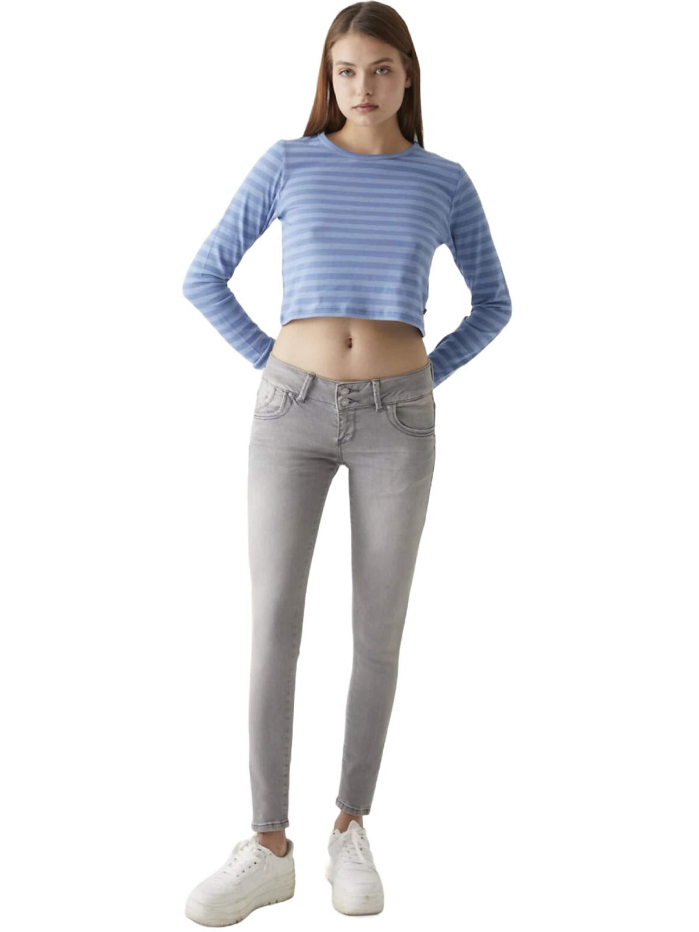 LTB Jeans - Slimfit Vaquero 'LTB Jeans Molly Low Waist Skinny Leg Jeanshose' en azul