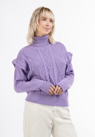 MYMO Pullover 'Blonda' in Lila: predná strana