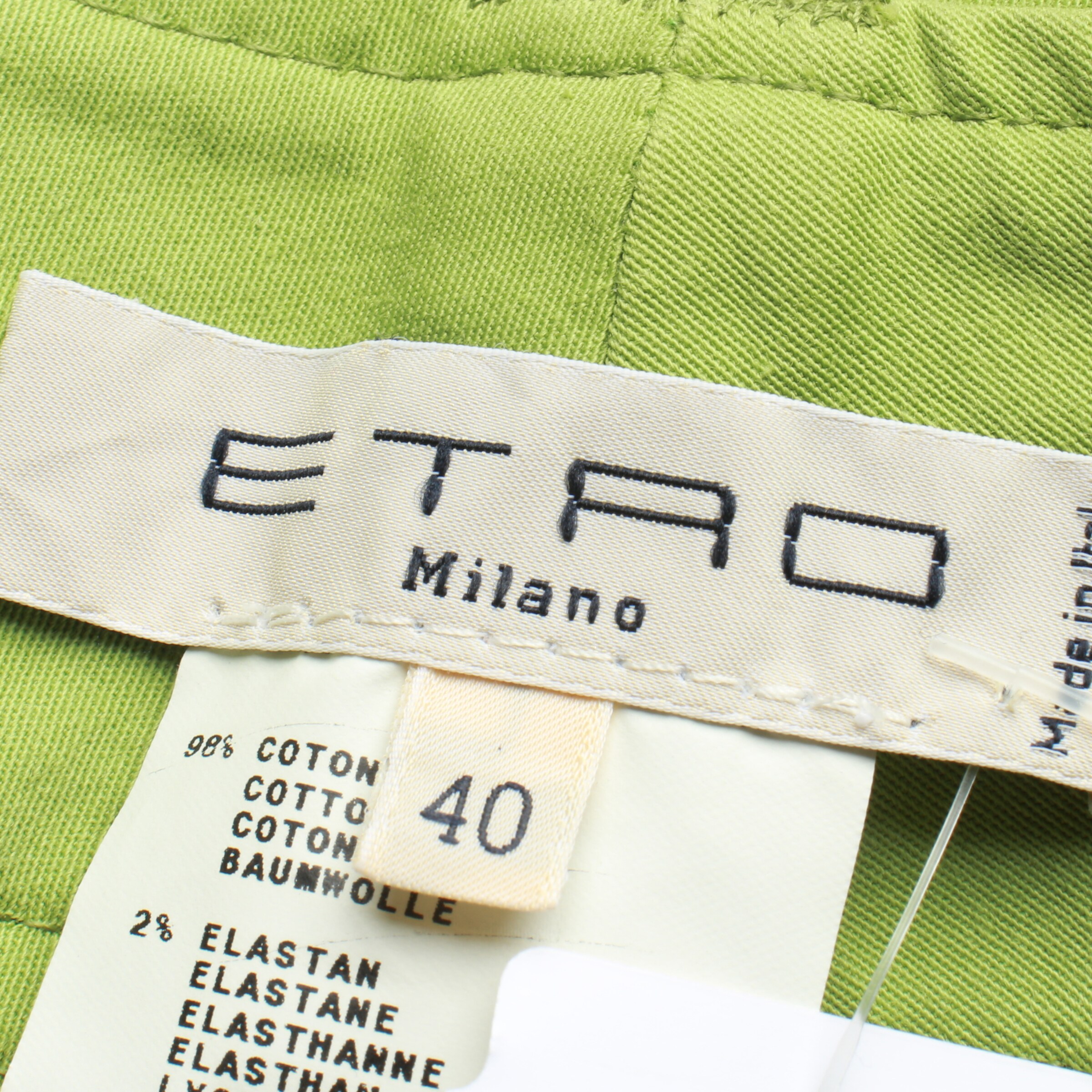 Etro Pants in XS in Green