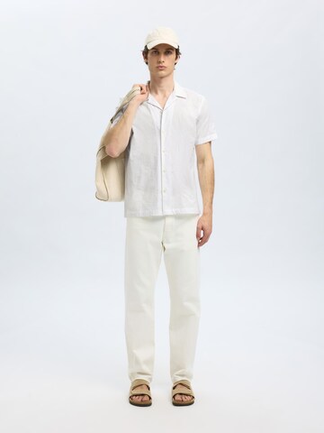 SELECTED Comfort fit Overhemd in Wit