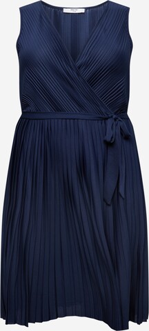 ABOUT YOU Curvy Φόρεμα κοκτέιλ 'Florentina' σε μπλε: μπροστά