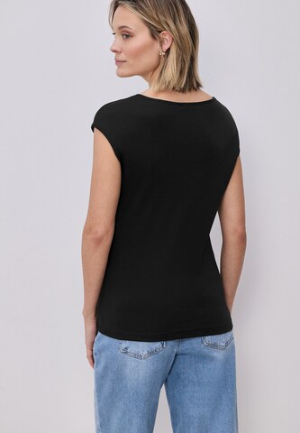 STREET ONE shirt in Schwarz