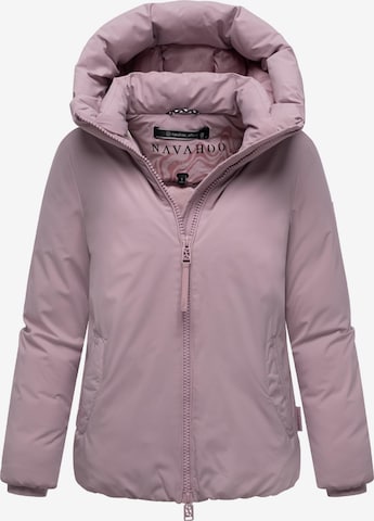 Veste d’hiver 'Blütenlicht 14' NAVAHOO en rose : devant