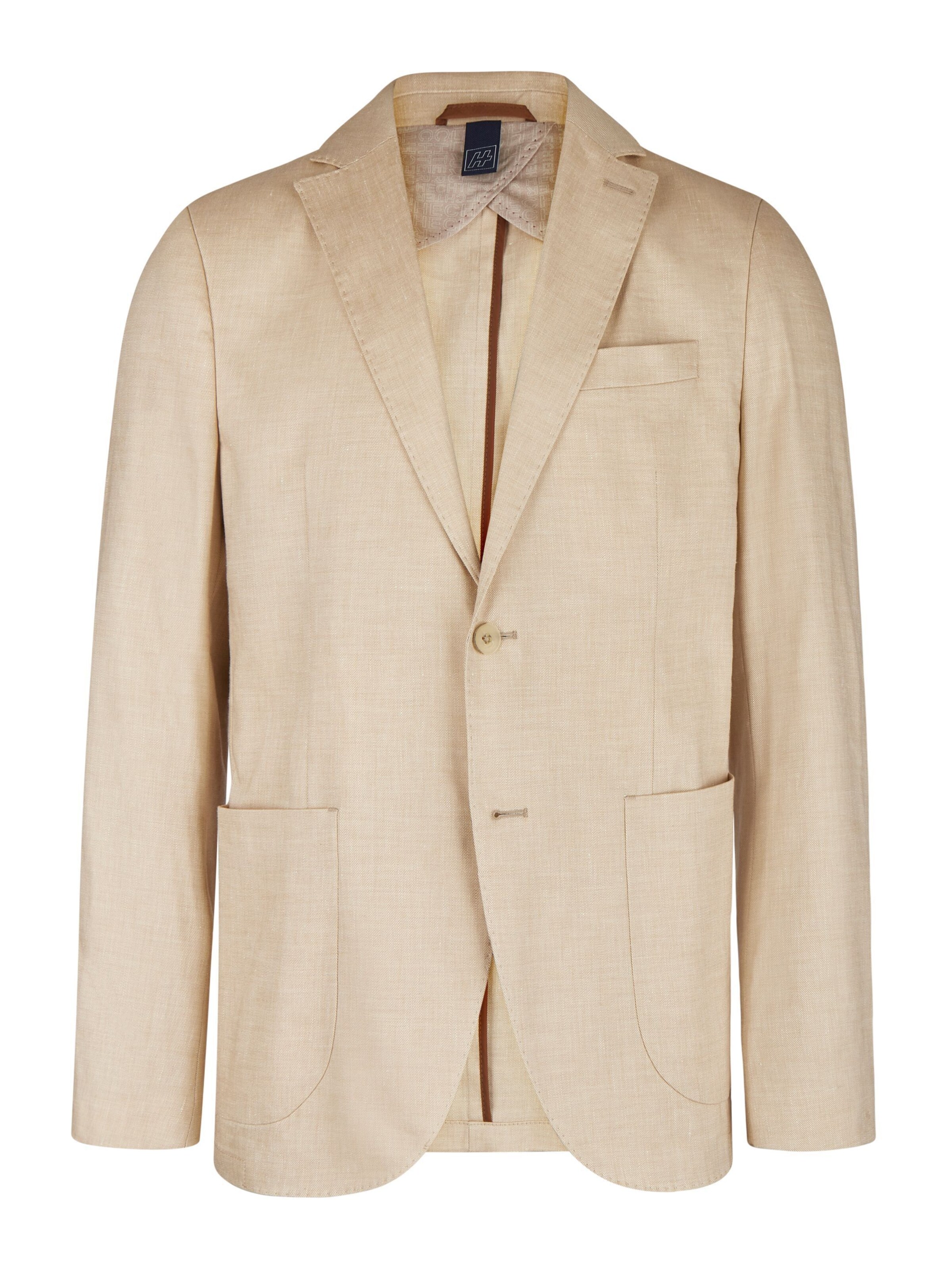 HECHTER PARIS Comfort fit Colbert in Beige: voorkant