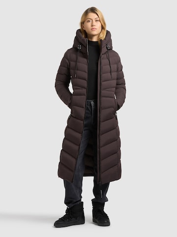 khujo Wintermantel 'Ingram6' in Lila