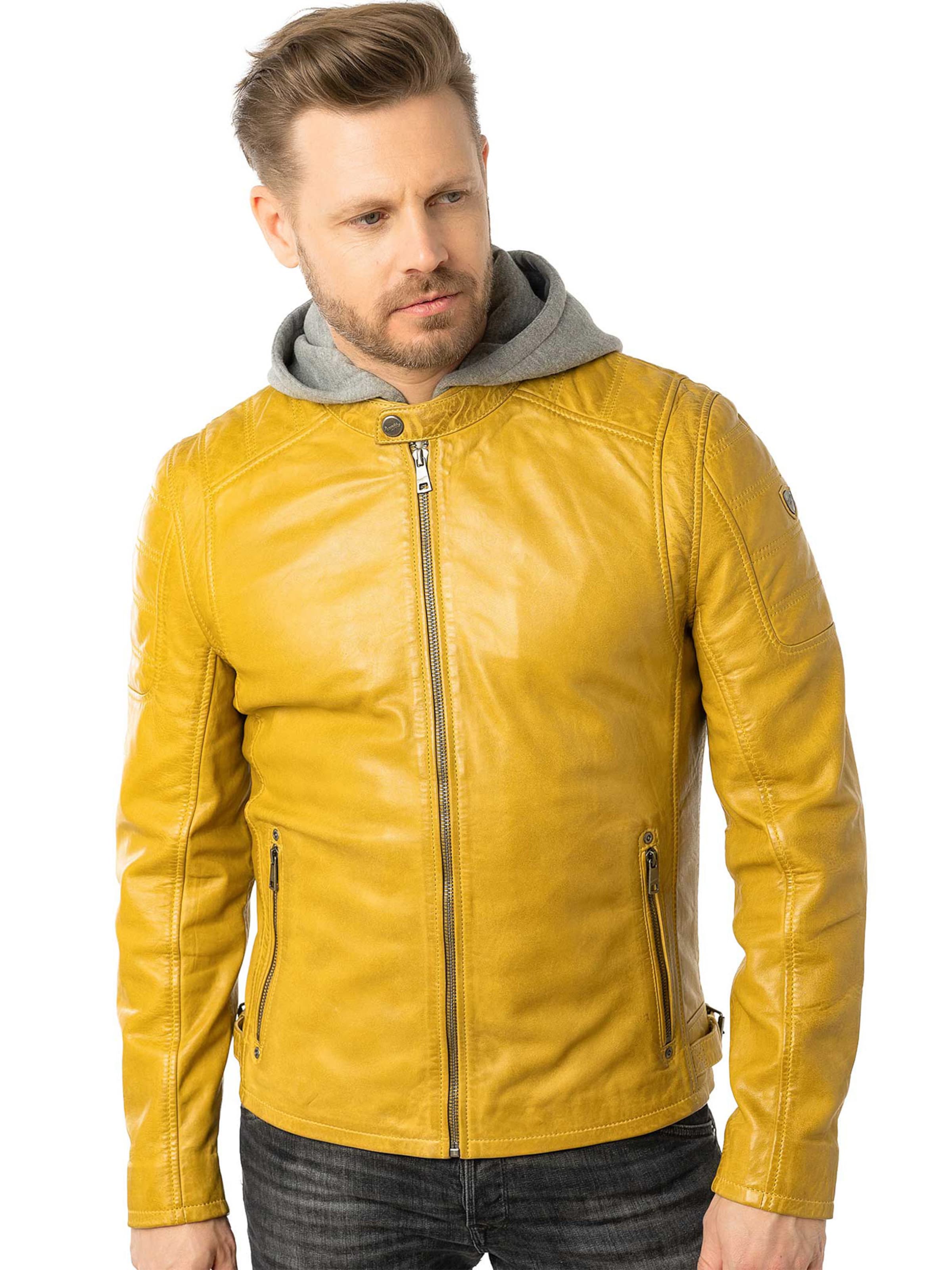 Mauritius Between-Season Jacket 'MMRylo' in Yellow