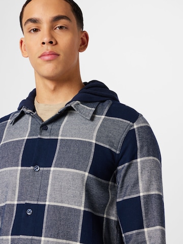 HOLLISTER Regular fit Button Up Shirt in Blue