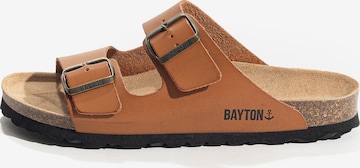 Mule 'Tracy' Bayton en marron : devant