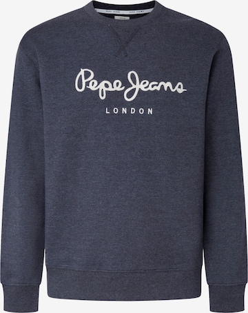 Pepe Jeans Sweatshirt 'NOUVEL' in Blauw: voorkant