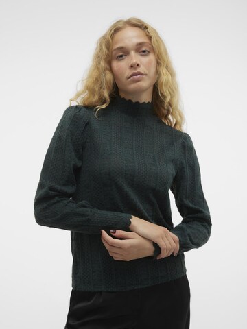 VERO MODA Shirt in Groen: voorkant