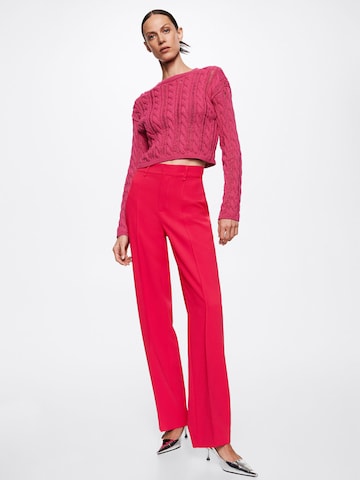 MANGO Regular Hose 'Maca' in Pink