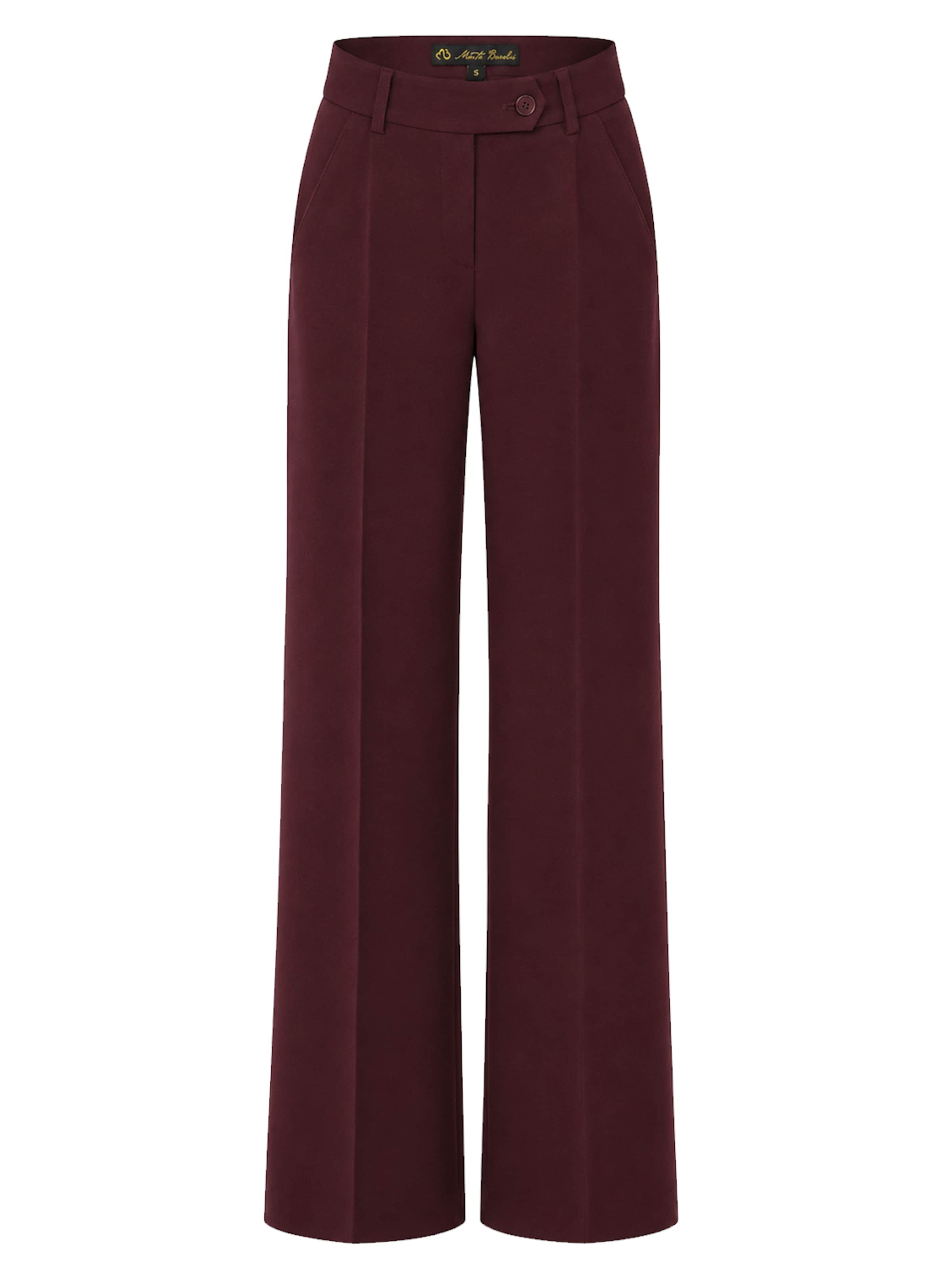MB by Marta Buzolic Loose fit Trousers in Red: front