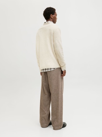 JACK & JONES Sweater 'JJ' in White