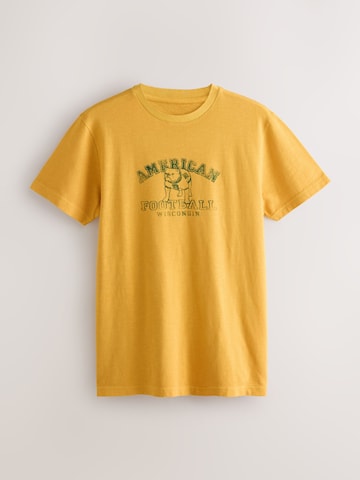 T-Shirt Next en jaune