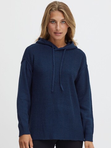 Fransa Pullover ' FRERETTA ' in Blau: Vorderseite