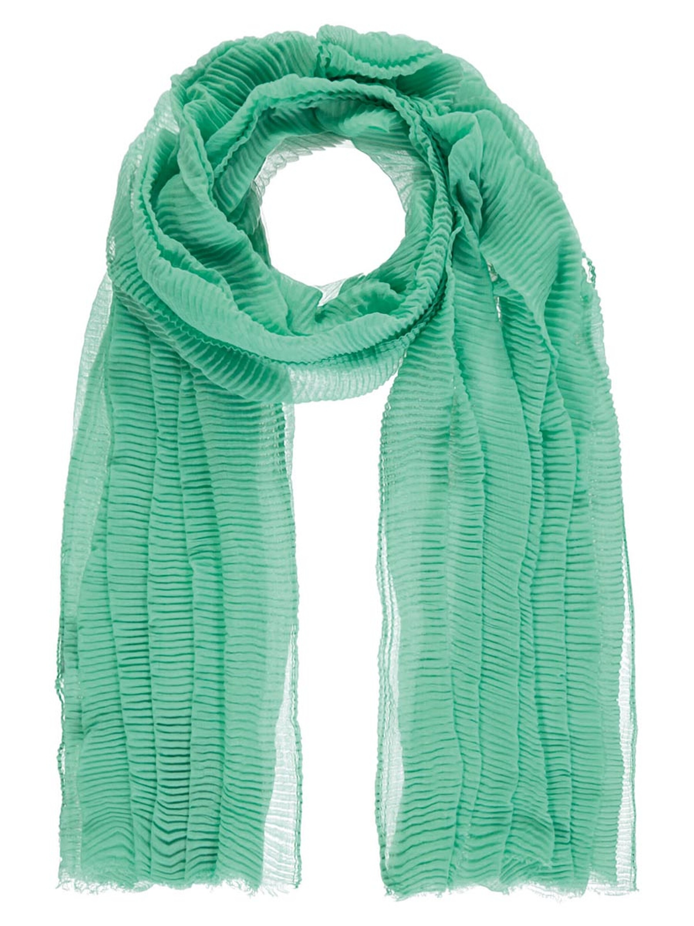 Passigatti Wrap 'Plissee' in Green: front