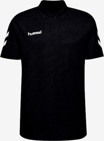 Hummel Poloshirt in Schwarz: predná strana