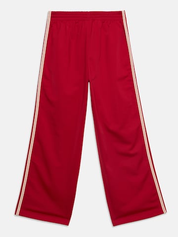 ADIDAS ORIGINALS Свободный крой Штаны 'FIREBIRD TP' в Красный