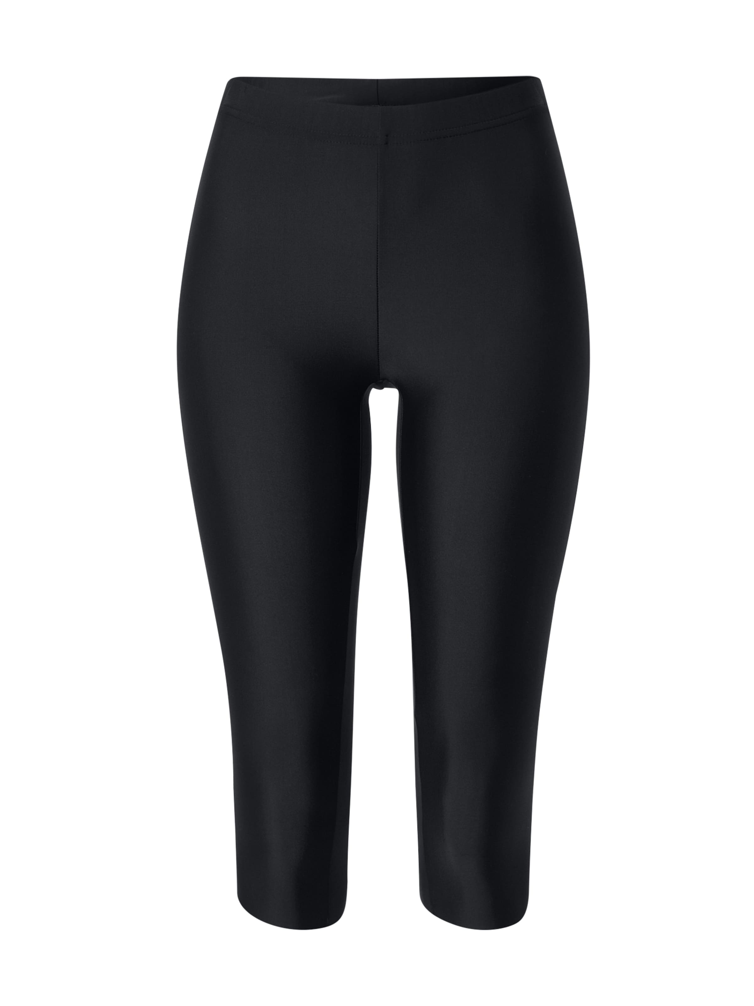 melns LASCANA Figūru koriģējošas bikses 'Lascana Midercapri 1er': no priekšpuses