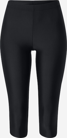 LASCANA Shaping Pants 'Lascana Midercapri 1er' in Black: front