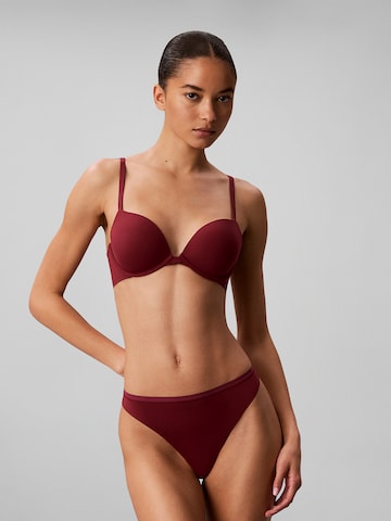 Calvin Klein Push-up Biustonosz w kolorze fioletowy: przód