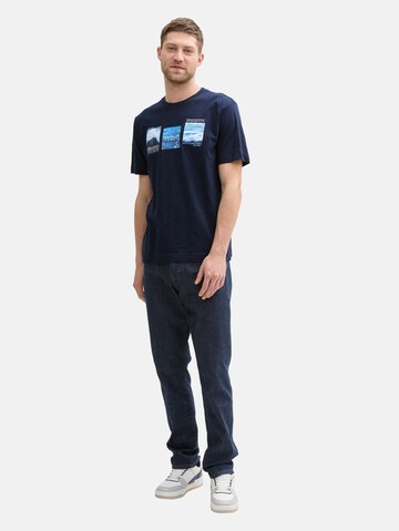 TOM TAILOR Shirt in Blue