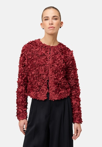 Blazer di zero in rosso: frontale