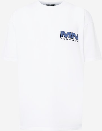 Mennace Shirt in White: front