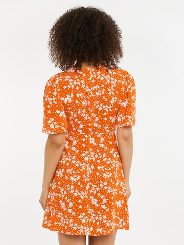 Threadbare Summer Dress 'Cleveland' in Orange
