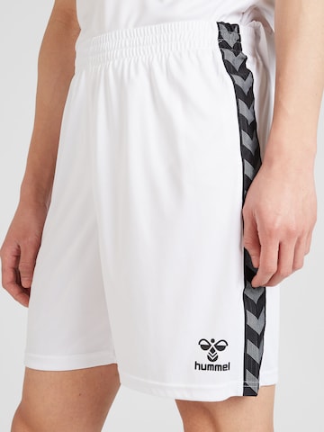 Hummel Regular Sportshorts 'AUTHENTIC' in Weiß