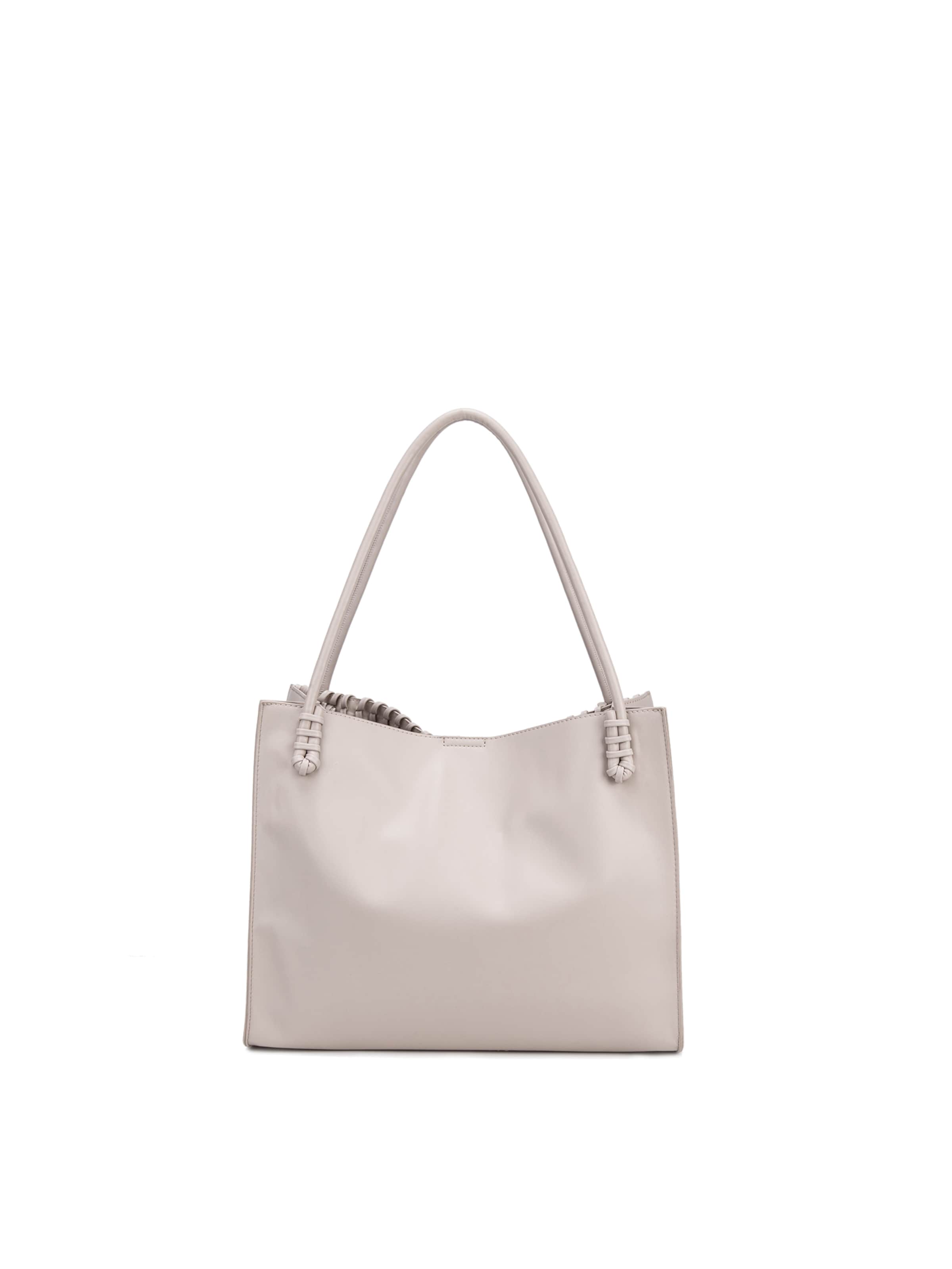 Shopper 'Borsa Shopper Silvana Elite - Pelle Vegana Intrecciata' di Diana&Co. in grigio