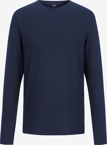 T-Shirt 'Relax Tuned' Mey en bleu : devant