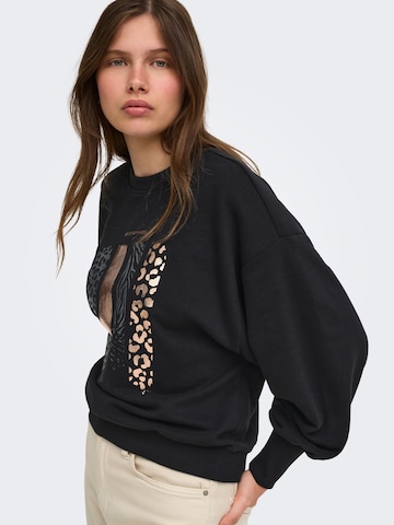 ONLY Sweatshirt 'ONLBROOKY' in Black