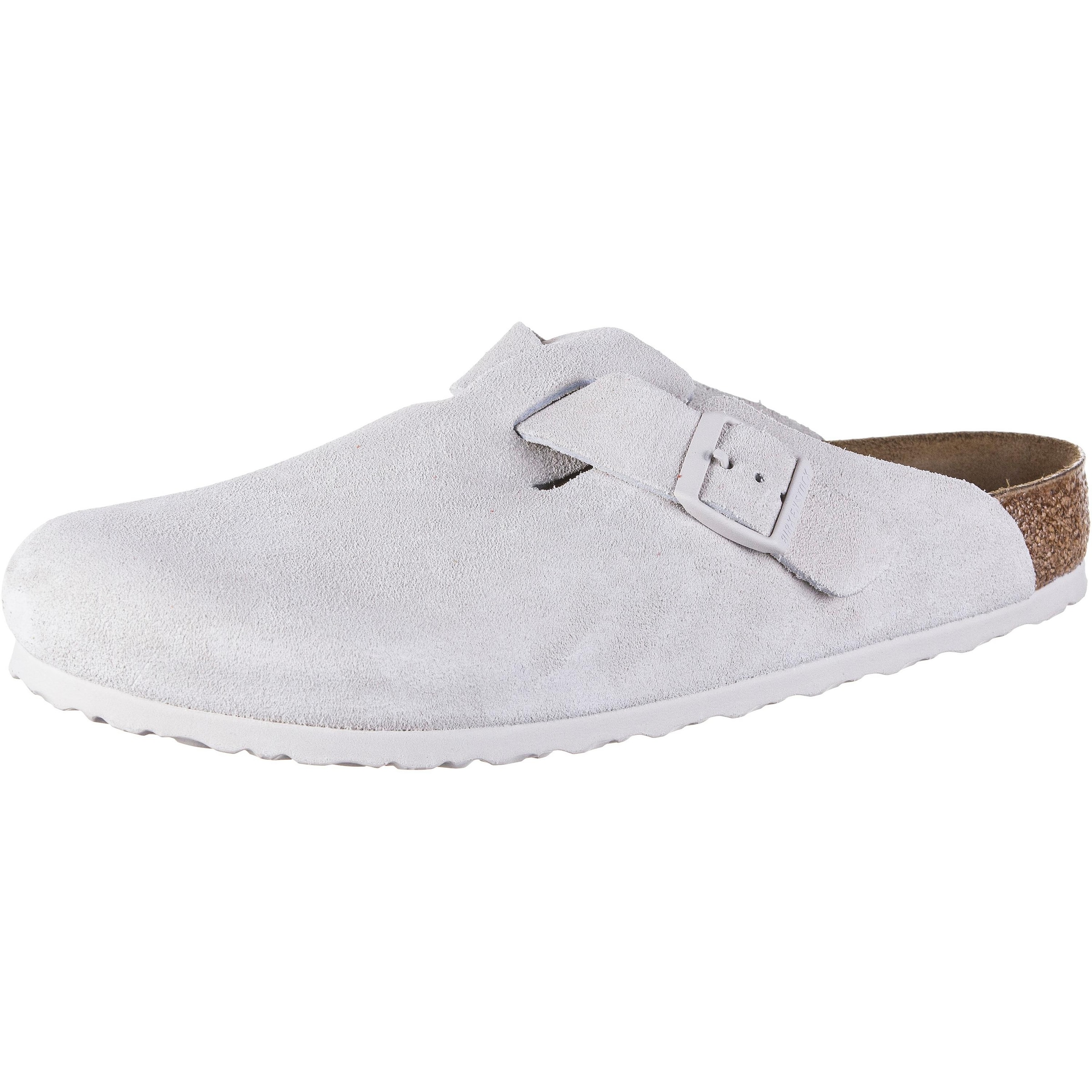 balta BIRKENSTOCK Šlepetės &#x27;Boston&#x27;: priekis