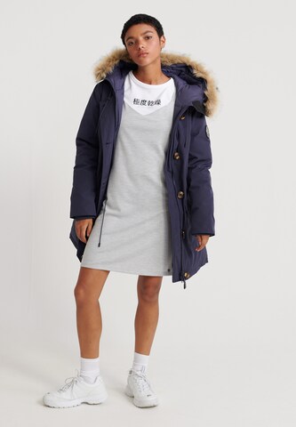 Superdry Winter Parka 'Rookie' in Blue