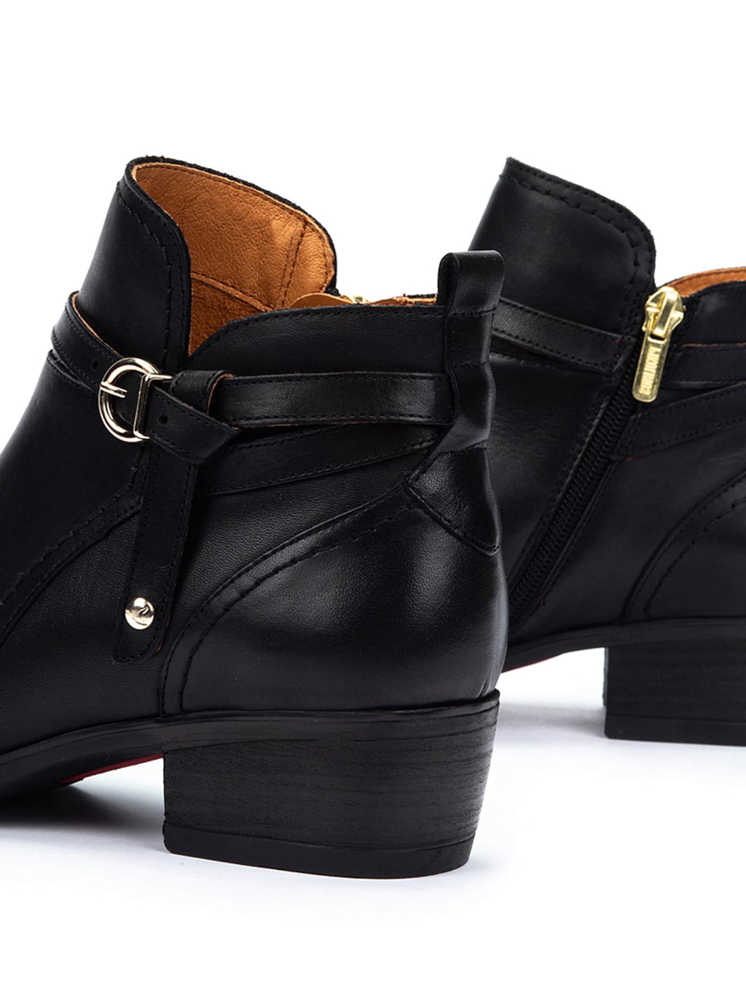 PIKOLINOS Botki po kostki 'Daroca' w kolorze czarny