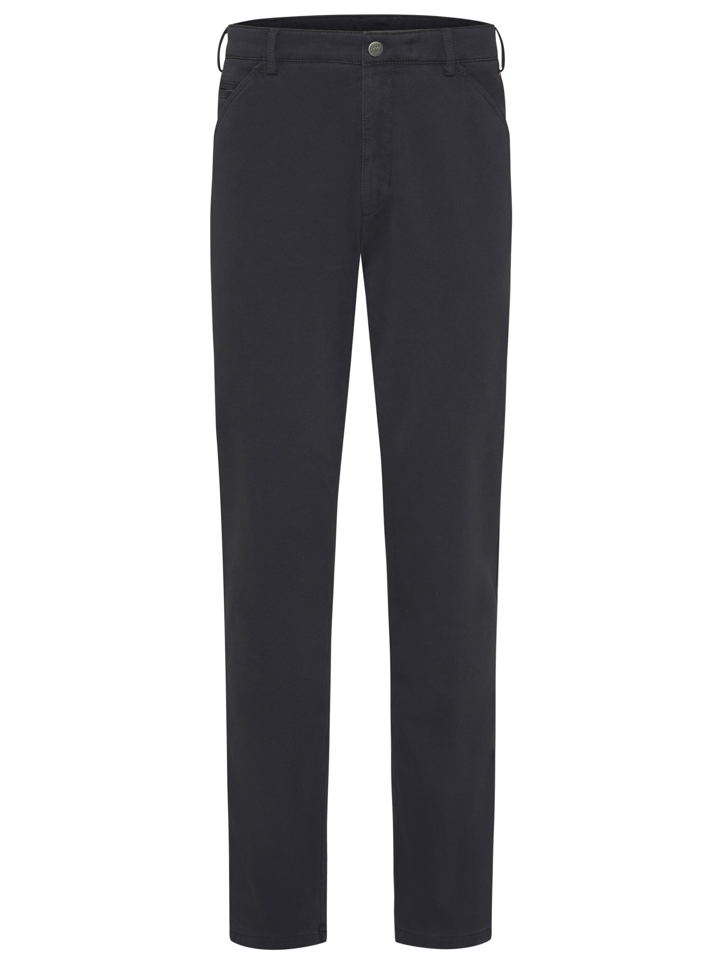 Regular Pantalon chino MEYER en gris : devant