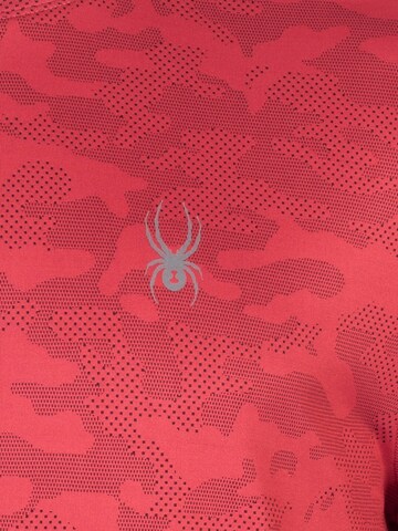 Spyder - Camiseta funcional en rojo