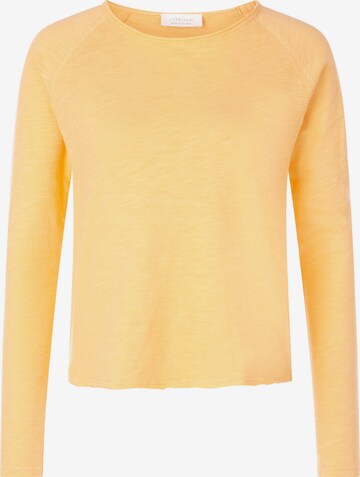 T-shirt Rich & Royal en jaune : devant