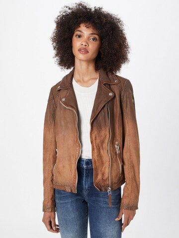 Gipsy Between-season jacket 'Kandy' in Brown: front