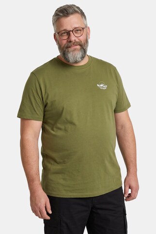 Men Plus Shirt in Green