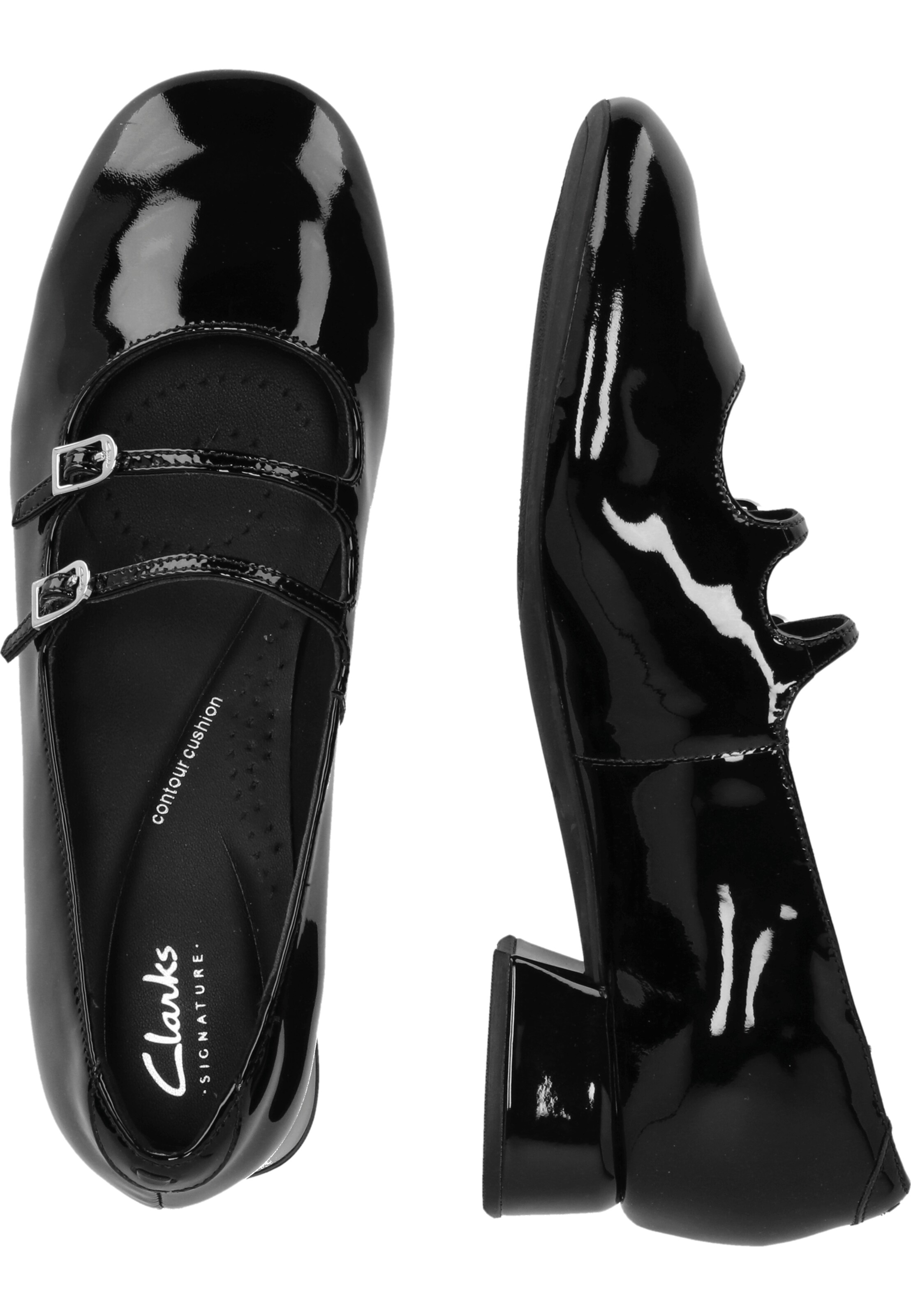 CLARKS Pumps 'Daiss30 Shine' in Black