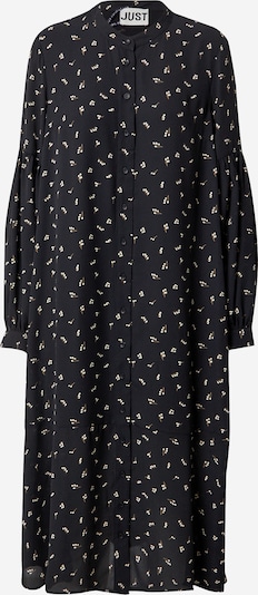 JUST FEMALE Kleid 'Hydra' in khaki / schwarz / weiß, Produktansicht