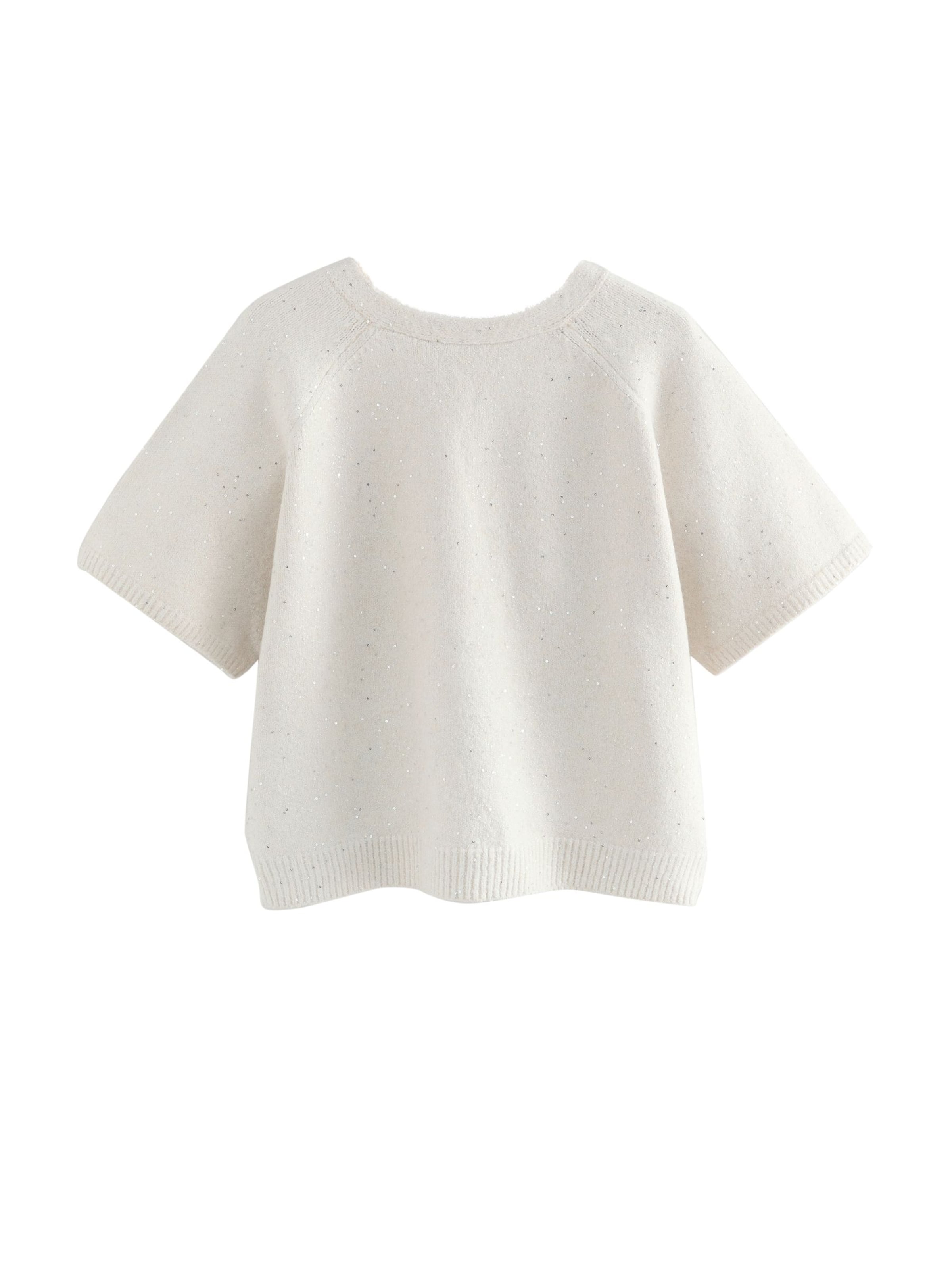 Next Trui in Beige: voorkant